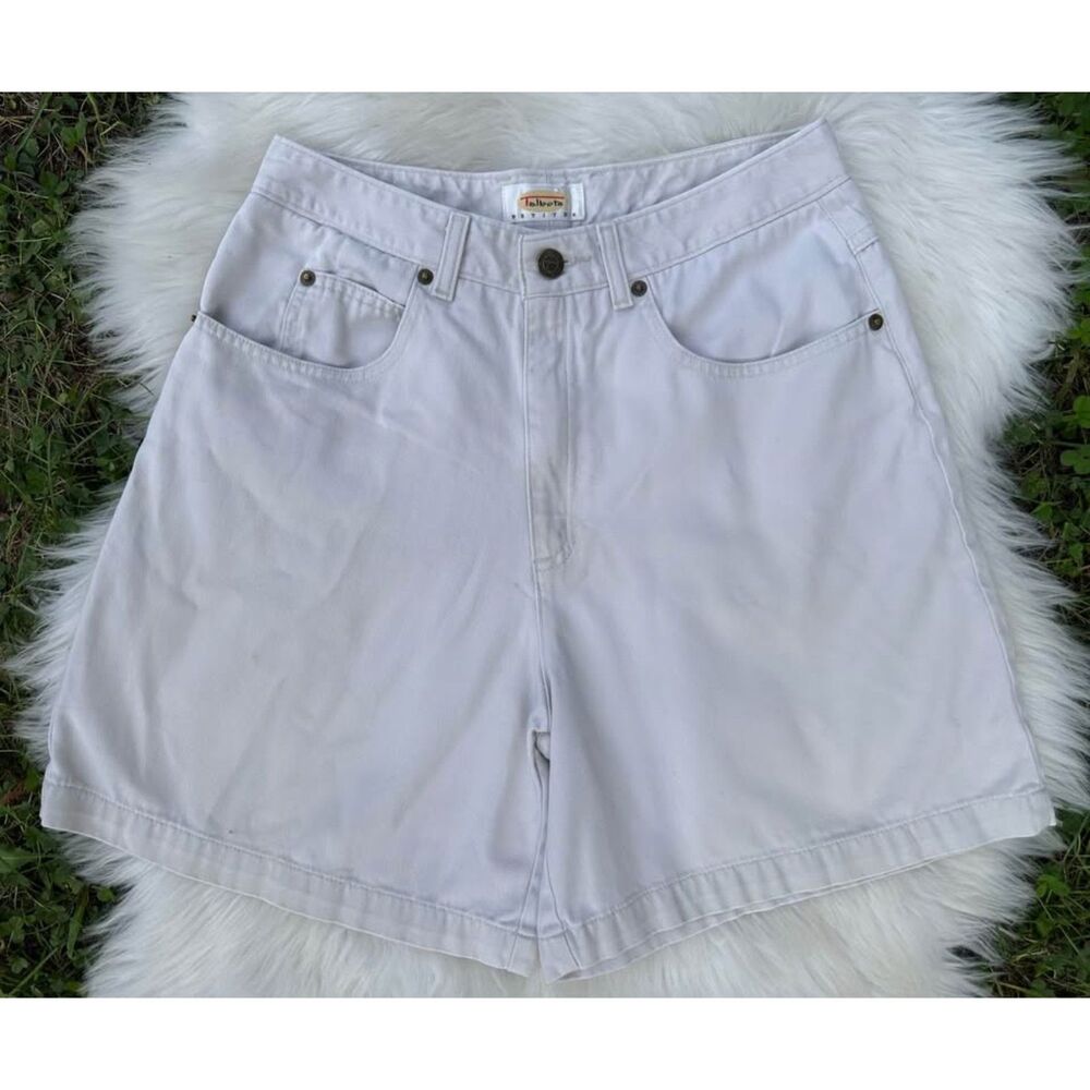 100% Cotton Vintage Talbots Shorts - Size 10 - 90s Vintage Shorts - Cottagecore